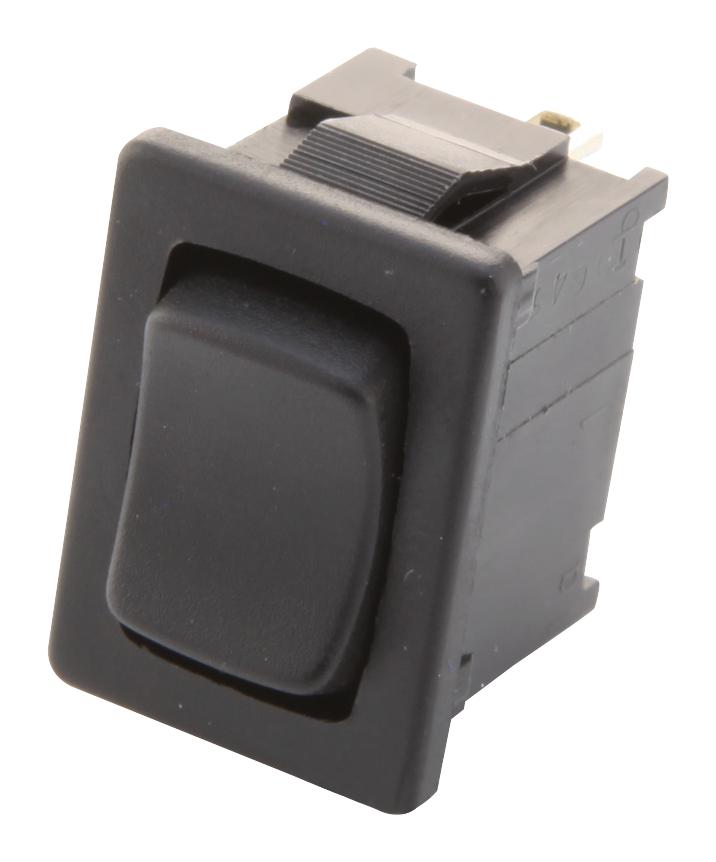 1808.6302-00 SWITCH, SPDT, CENTRE OFF, BLACK MARQUARDT