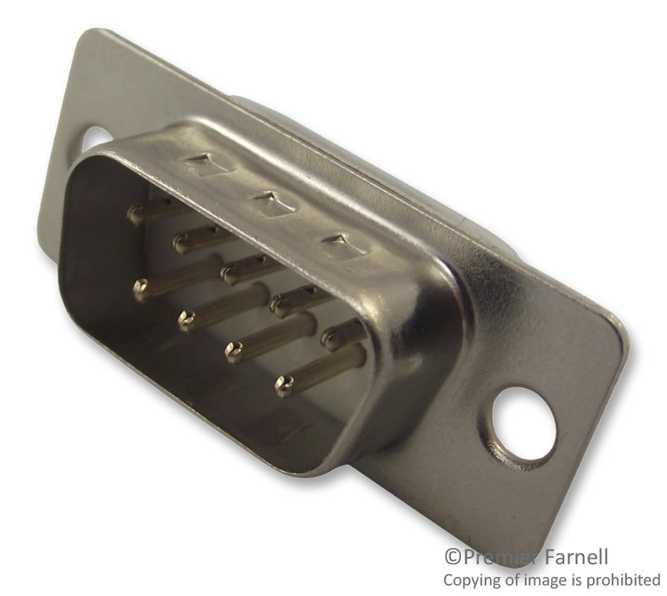 61800924823 PLUG, D SUB, SOLDER, 9WAY WURTH ELEKTRONIK