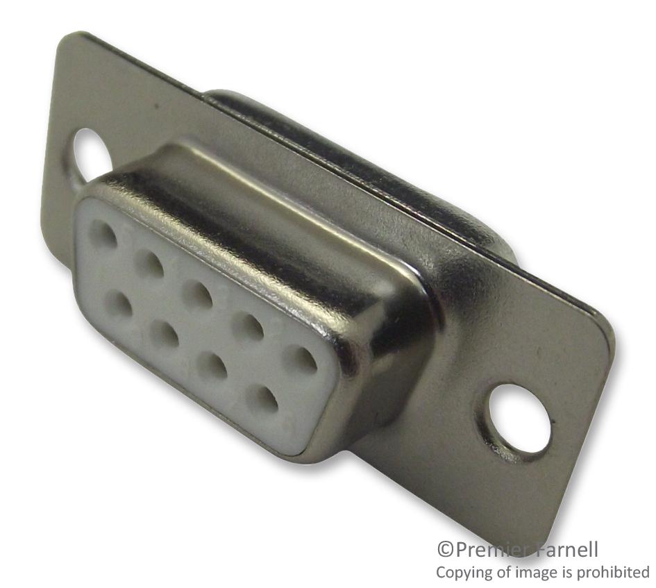61800924923 SOCKET, D SUB, SOLDER, 9WAY WURTH ELEKTRONIK