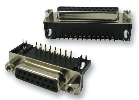 618015231121 SOCKET, D SUB, PCB, R/A, 15WAY WURTH ELEKTRONIK