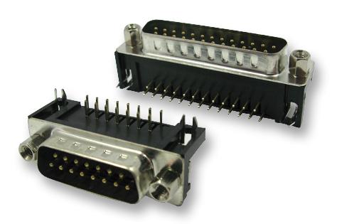 618015231221 PLUG, D SUB, PCB, R/A, 15WAY WURTH ELEKTRONIK