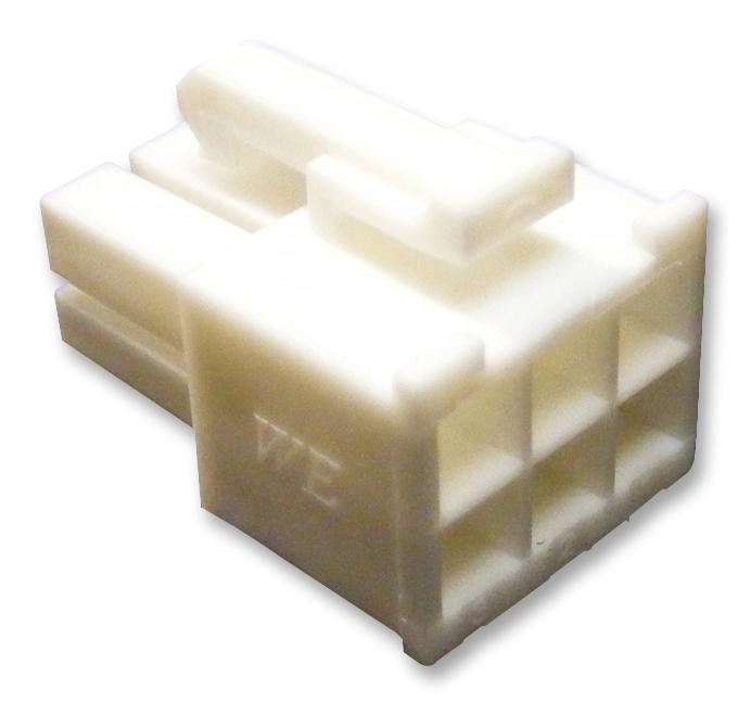 649006113322 RECEPTACLE, 4.2MM, DUAL, FREE, 6WAY WURTH ELEKTRONIK