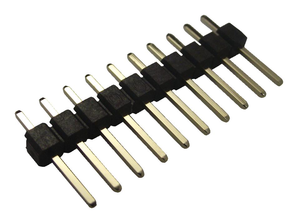 61301011121 HEADER, 2.54MM, PIN, 10WAY WURTH ELEKTRONIK