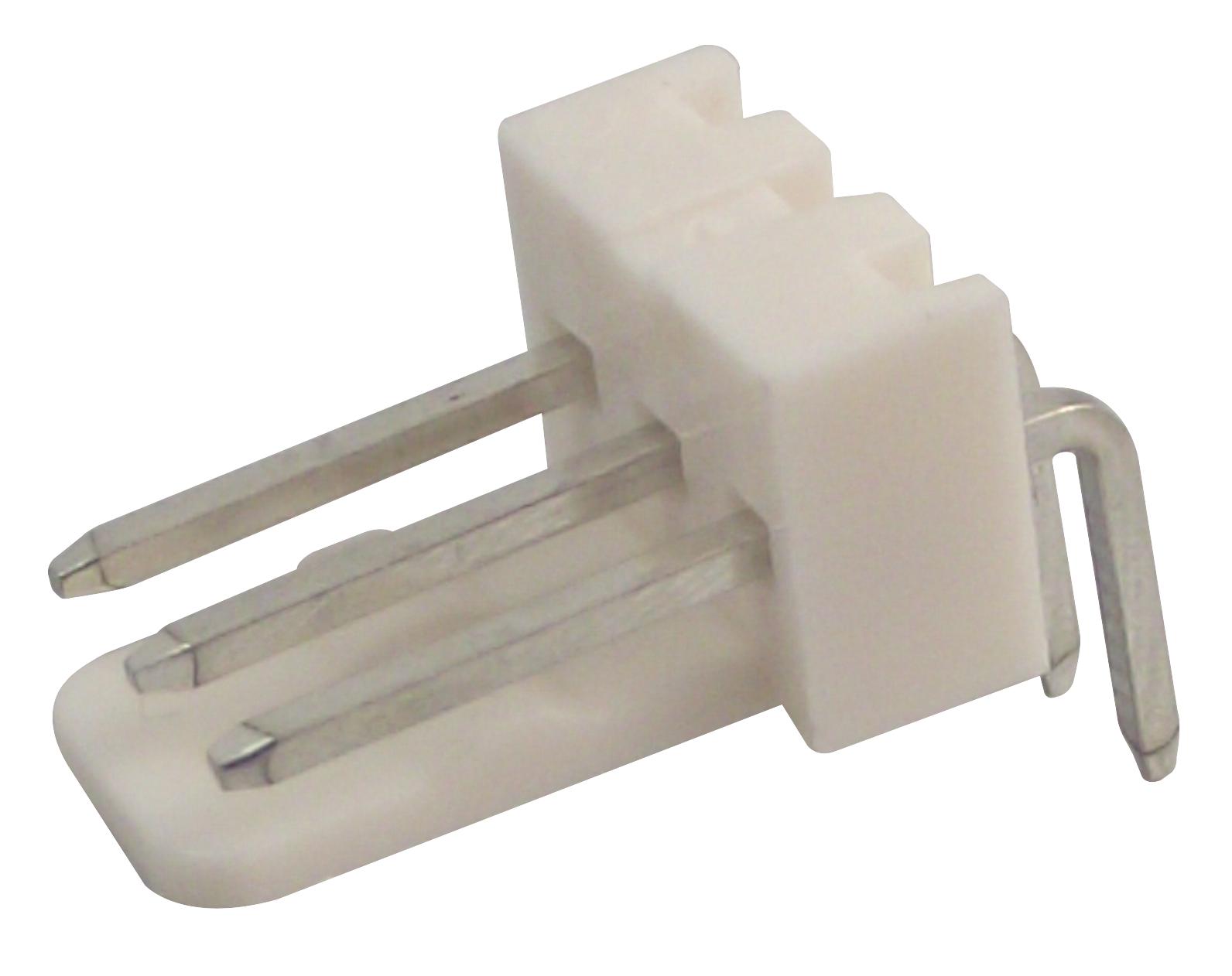 61900311021 HEADER, 2.54MM, R/A, B/LOCKING, 3WAY WURTH ELEKTRONIK