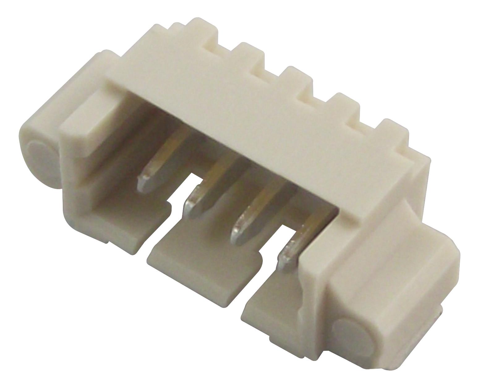 653104131822 HEADER, 1.25MM, HORIZ, SMT, 4WAY WURTH ELEKTRONIK