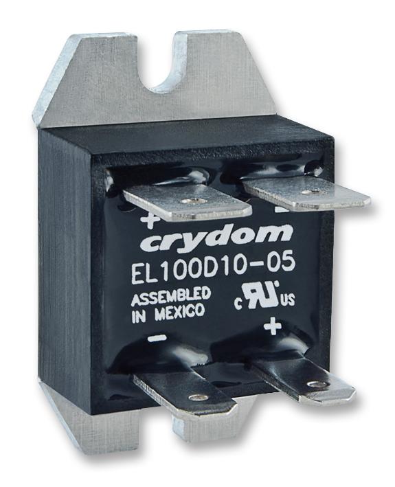 EL100D10-05 SOLID STATE RELAY, 5VDC, 3-100VDC, 10A SENSATA/CRYDOM