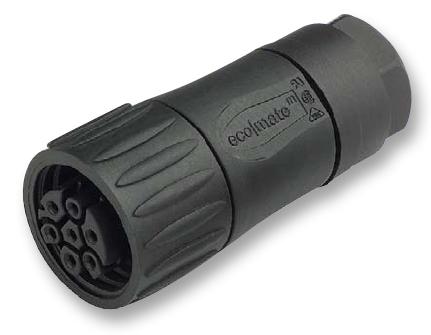 C016 10D006 806 12 SOCKET, FREE, ECOMATE HV, 6+PE AMPHENOL SINE/TUCHEL