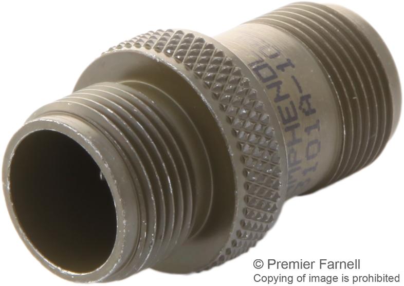 97-3101A-10SL-4P RECEPT., FREE, SIZE 10SL, 2WAY, PIN AMPHENOL