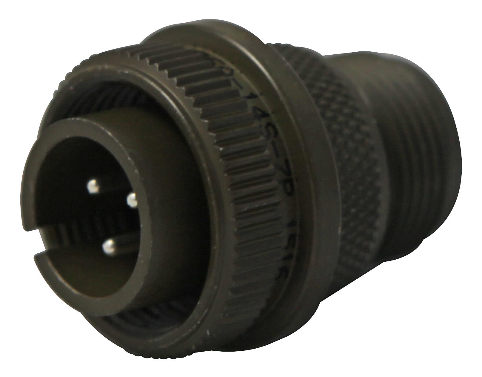 97-3106A-14S-7P PLUG, 97 FREE, SIZE 14S, 3WAY, PIN AMPHENOL SINE/TUCHEL