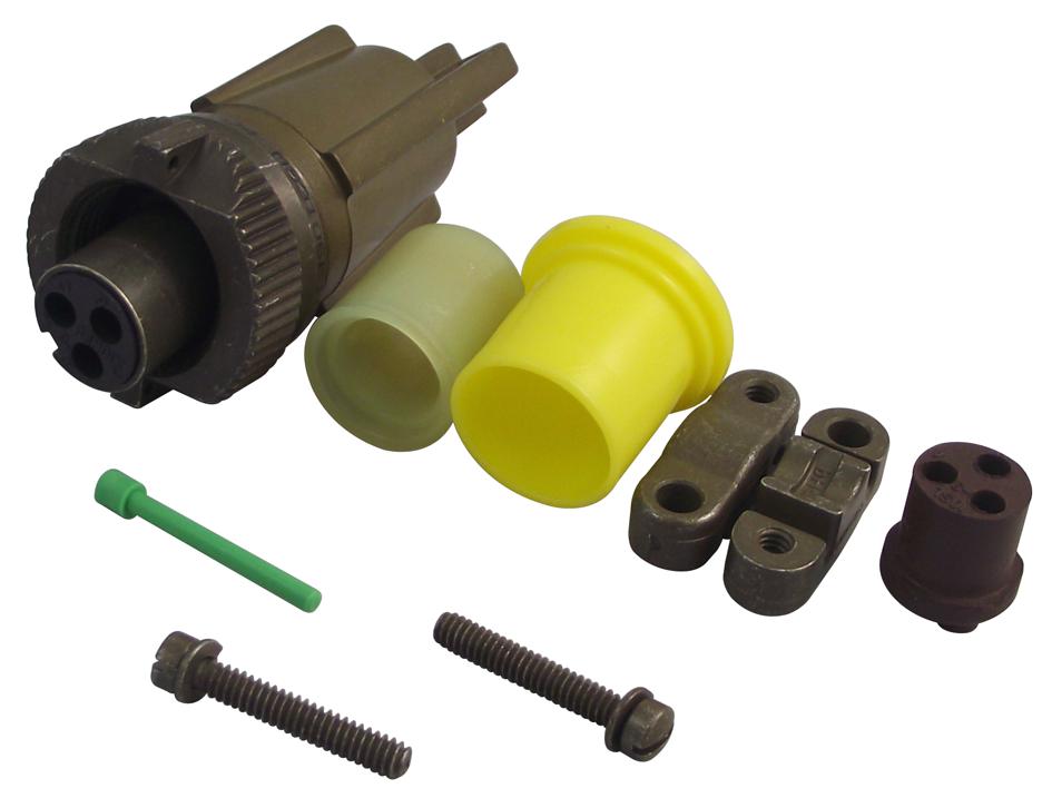 MS3106E10SL-3S PLUG, FREE, SIZE 10SL, 3WAY, SKT AMPHENOL SINE/TUCHEL