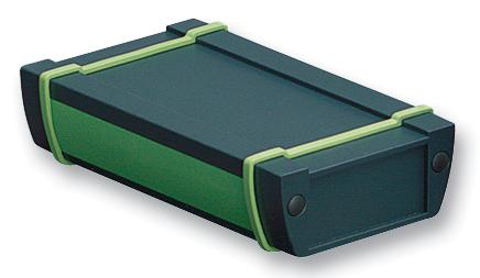 ASPH 1850-100 GREEN ENCLOSURE, 100X187X54.6MM, GRN BOPLA