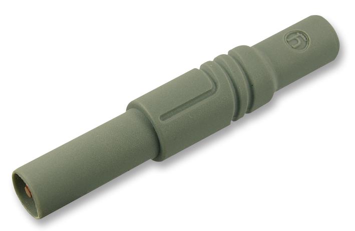 934097106 SAFETY PLUG, 4MM, GREY, MAL HIRSCHMANN TEST AND MEASUREMENT
