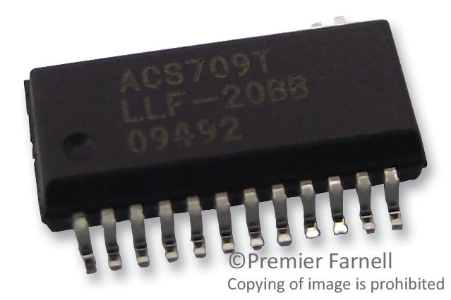 ACS709LLFTR-20BB-T IC, CURRENT SENSOR, 24QSOP ALLEGRO MICROSYSTEMS