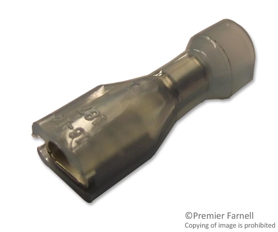 FDFNY2-187(8)A CRIMP TERMINAL, FEMALE, BLUE, PK 100 MULTICOMP PRO