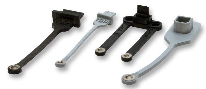 MUSB2D11004BP DUST CAP, USB TYPE B, GREY AMPHENOL ICC