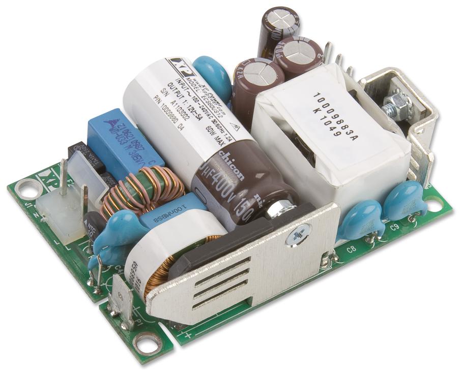 ECS60US15 POWER SUPPLY, AC-DC, MEDICAL, 15V, 4A XP POWER