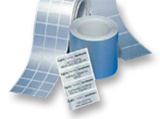 MP-381191-5-8A LABEL,  SLV, 38X19MM, RL 5K TE CONNECTIVITY