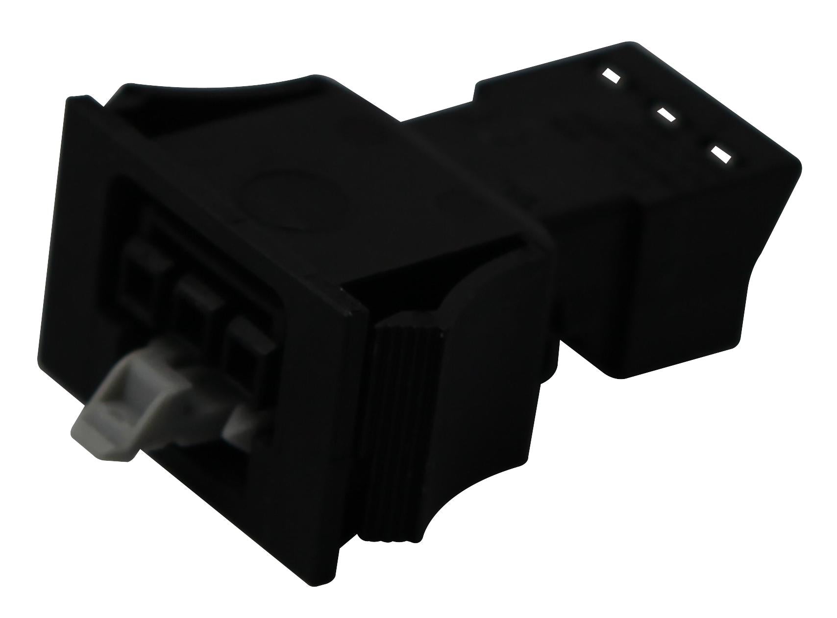 890-703 SKT, WINSTA MINI, SNAP-IN, 3POLE,BLK WAGO