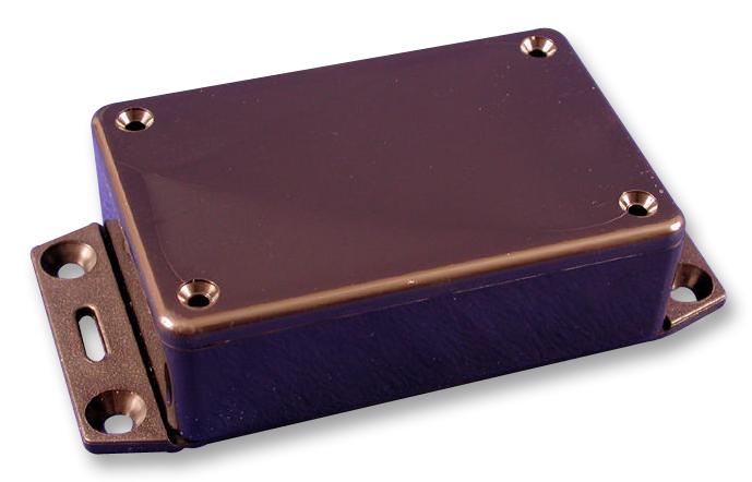 1591CF2BK ENCLOSURE, ABS, FLANGED, BLACK HAMMOND