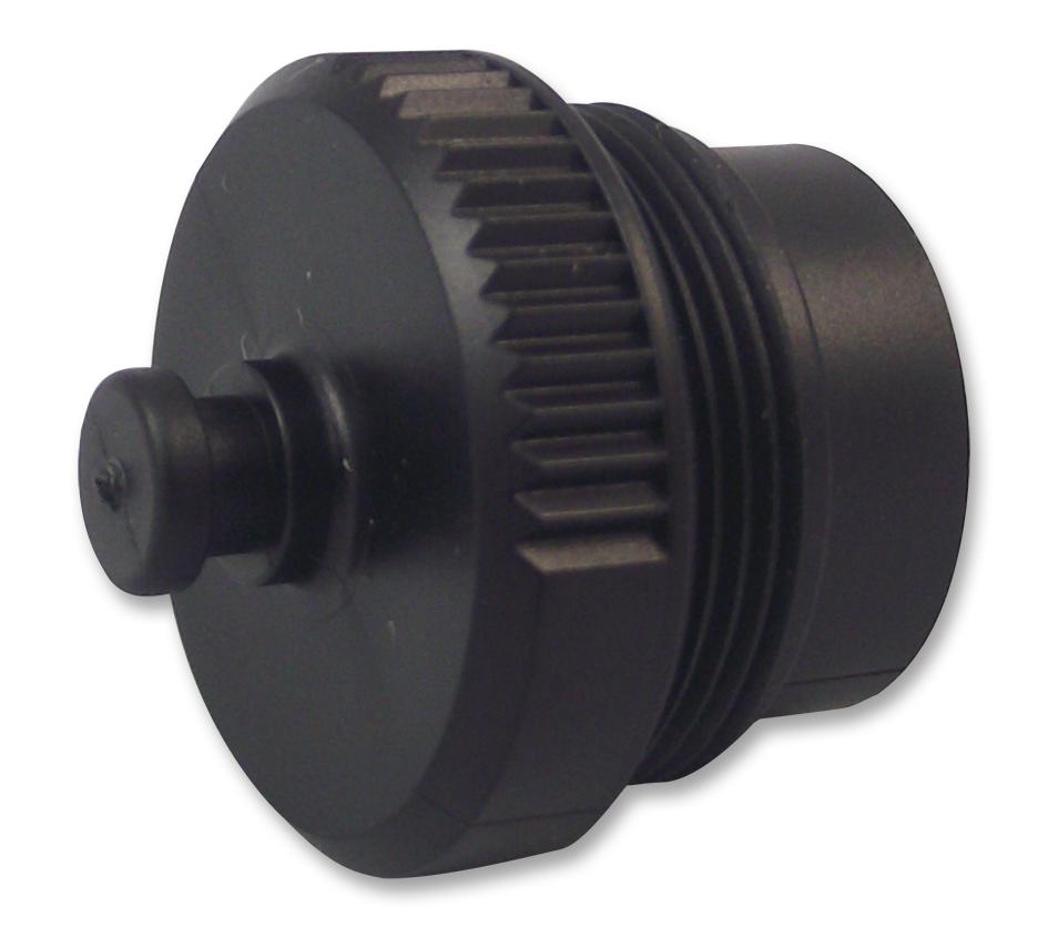 0387 DUST CAP, FOR CIRCULAR SOCKETS, IP 68 LUMBERG