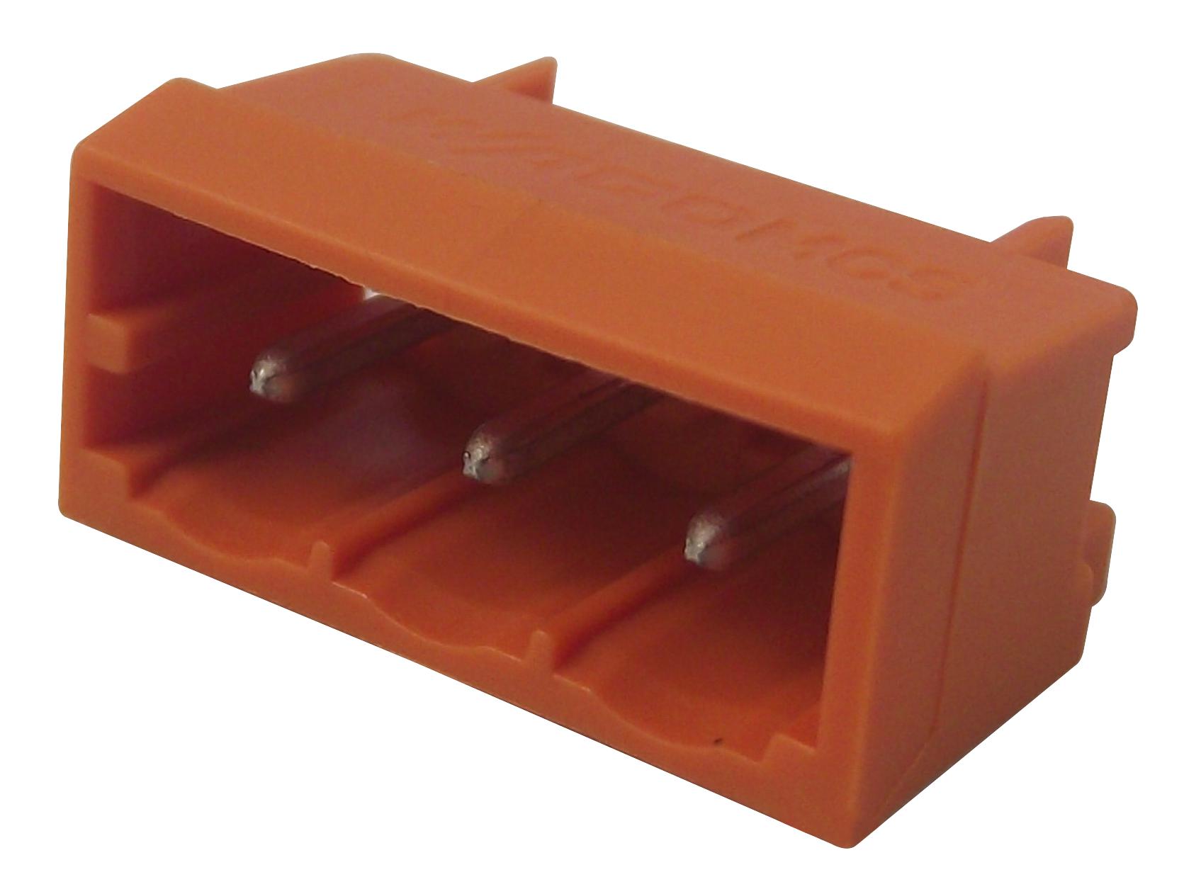 231-333/001-000. HEADER, VERTICAL, SINGLE ROW, 3 WAY WAGO