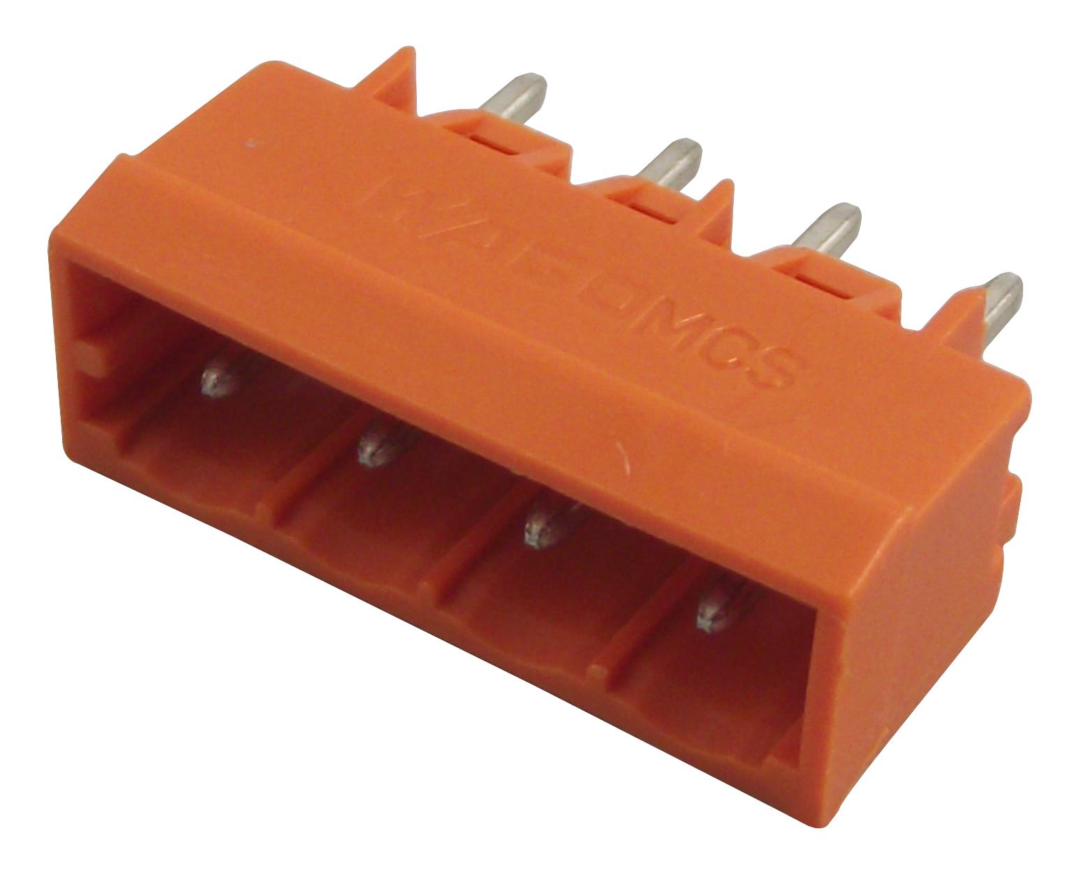 231-334/001-000. HEADER, STRAIGHT, 4WAY WAGO