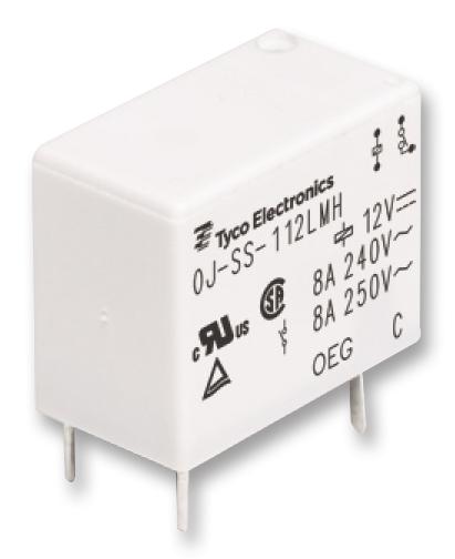 OJ-SH-105LM,000 RELAY, SPST-NO, 250VAC, 30VDC, 3A OEG - TE CONNECTIVITY