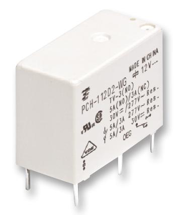 PCH-112D2H RELAY, SPDT, 250VAC, 30VDC, 5A OEG - TE CONNECTIVITY