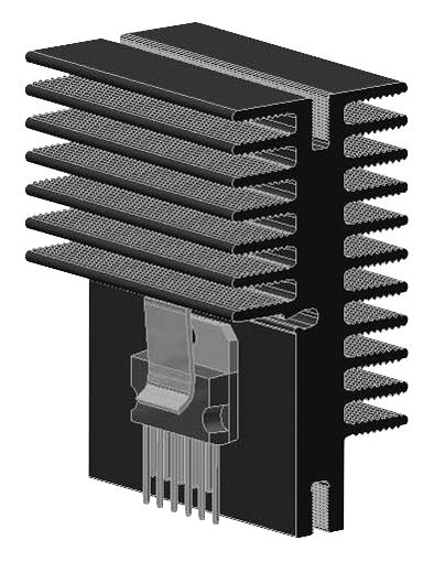 SK 589 50 HEATSINK FISCHER ELEKTRONIK