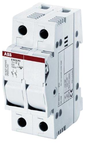 E92/32 PV FUSE CARRIER, 2P, 32A, 1KV DC ABB
