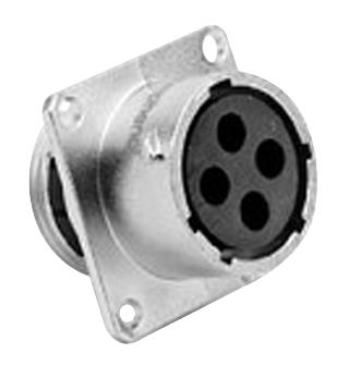 RT0014-4SNH RECEPTACLE,PANEL,SIZE 14, 4WAY, SKT AMPHENOL SINE/TUCHEL