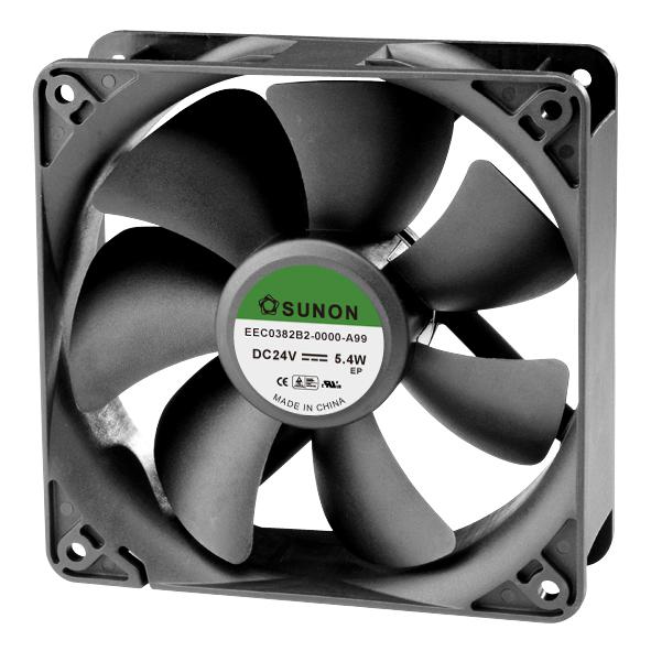 EEC0382B2-0000-A99 FAN, STANDARD, 120MM, 24VDC SUNON