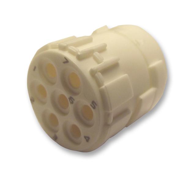 SAI-M23-BE-7 INSERT, M23, 7 WAY, SKT WEIDMULLER