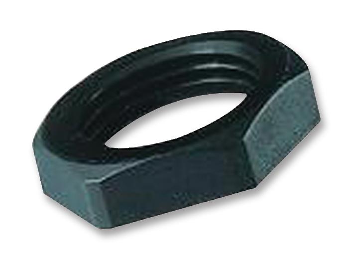1.262.3201.50 GLAND LOCKNUT, NYLON, M32X1.5, BLACK HUMMEL