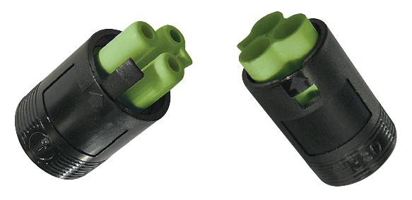 THB.380.3ASSY CONNECTOR, PLUG / SKT, 3 POLE HYLEC
