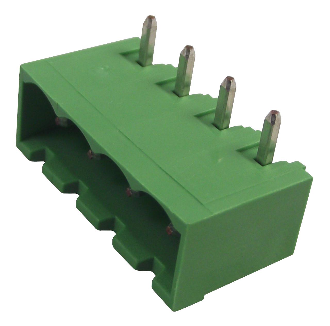 796638-4 HEADER, 5.08MM, 4WAY BUCHANAN - TE CONNECTIVITY