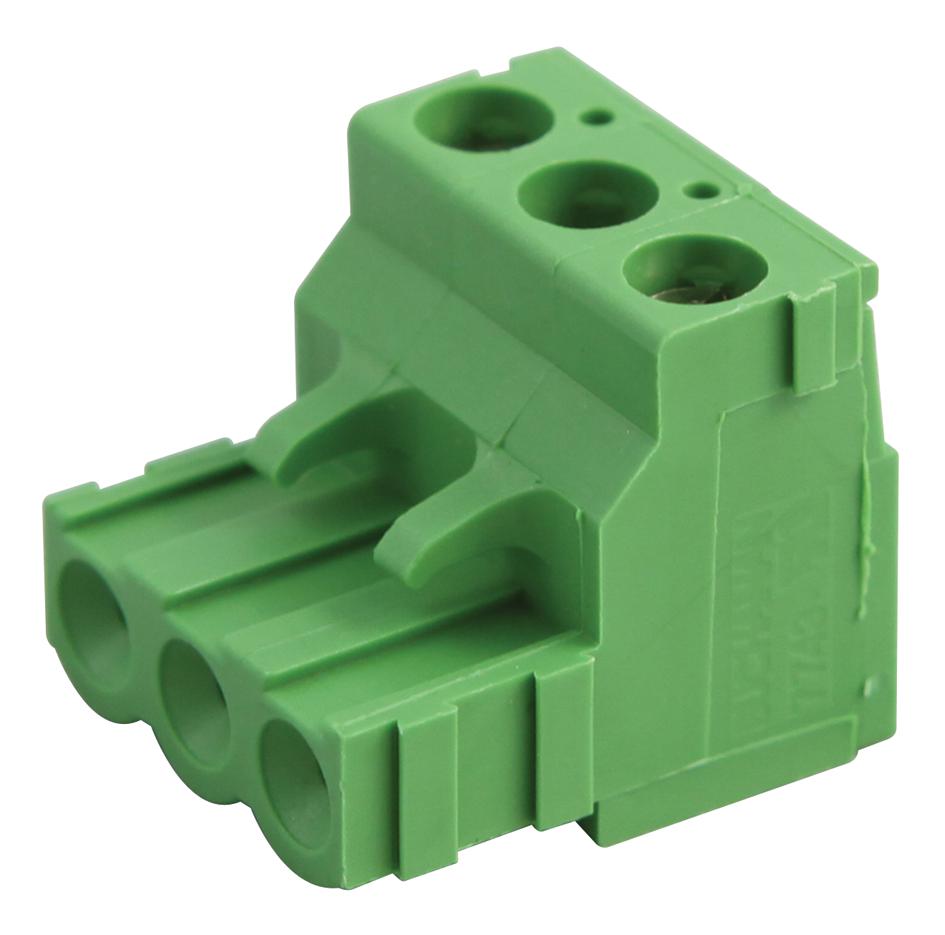 282807-2 TERMINAL BLOCK,PLUG, 5.08 MM, 2WAY BUCHANAN - TE CONNECTIVITY