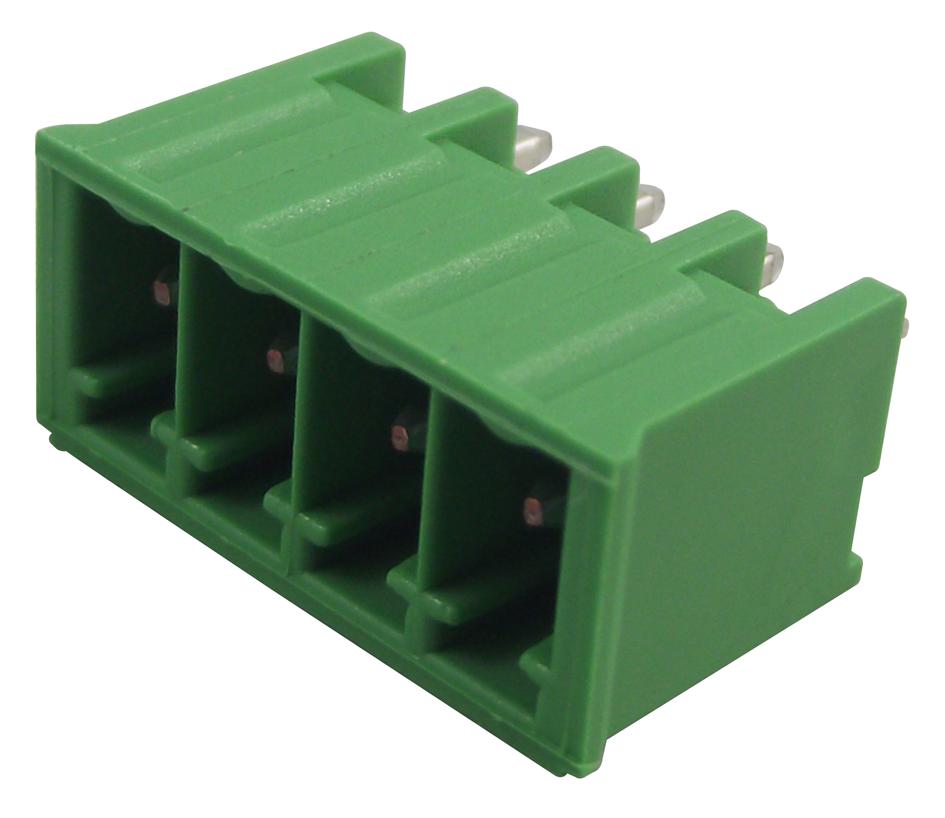 284514-4 TERMINAL BLOCK, HEADER, 4WAY, TH TE CONNECTIVITY
