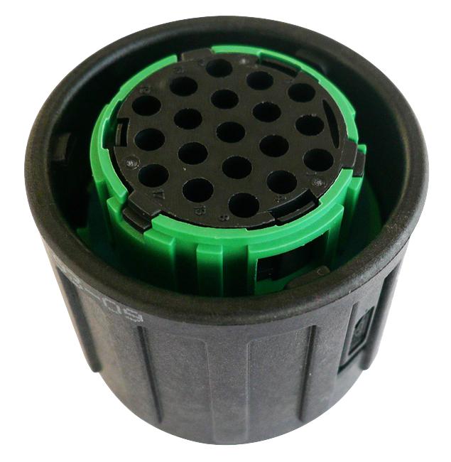 APD-2BS196 PLUG, APD, GREY, 19 WAY ITT CANNON