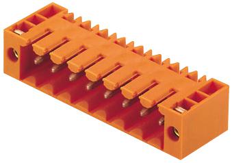 1607160000 TERMINAL BLOCK, HEADER, 14POS, TH WEIDMULLER