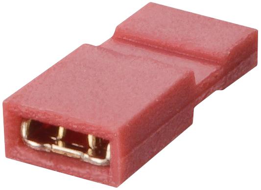 M50-2020005 JUMPER, SOCKET, HANDLE, RED HARWIN