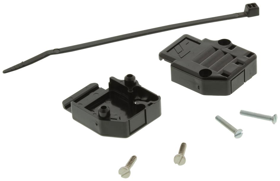 863093C25ALF HOOD, D, PLASTIC, 25WAY AMPHENOL ICC