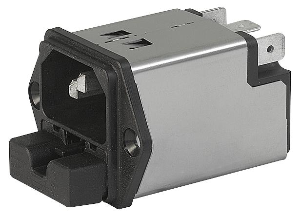 5220.0623.1 INLET FILTER, IEC, C14, 5220, 6A SCHURTER