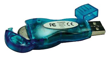 DS9490B# USB HOLDER, FOR SINGLE F5 IBUTTON MAXIM INTEGRATED / ANALOG DEVICES