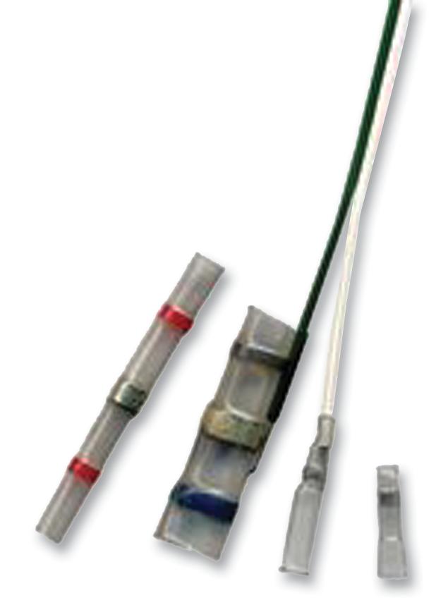 CWT-5-W122-5 TERMINAL, SLEEVE, 4.3MM, CLEAR RAYCHEM - TE CONNECTIVITY