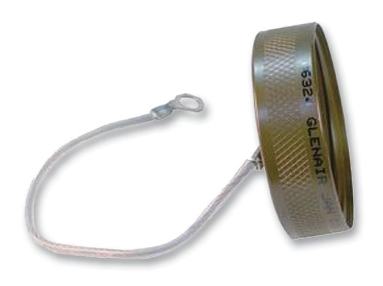 D38999/33W13R RECEPTACLE PROTECTIVE CAP, ALUMINUM GLENAIR