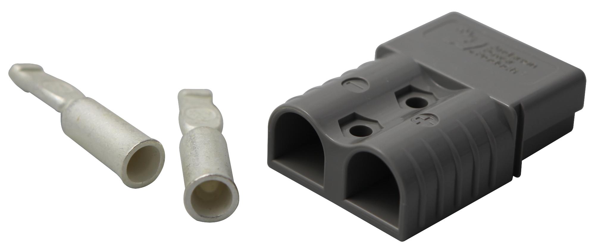 6800G2 PLUG & SOCKET CONNECTOR, PLUG, 2POS ANDERSON POWER PRODUCTS