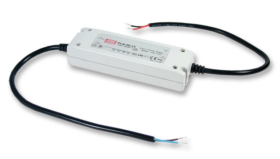 PLN-60-24 LED DRIVER, AC-DC, CC, 2.5A, 24V MEAN WELL