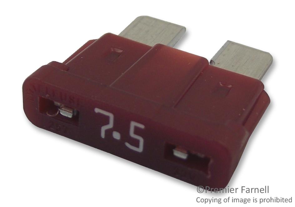 028707.5PXCN FUSE, ATOF, BLADE, 7.5A LITTELFUSE