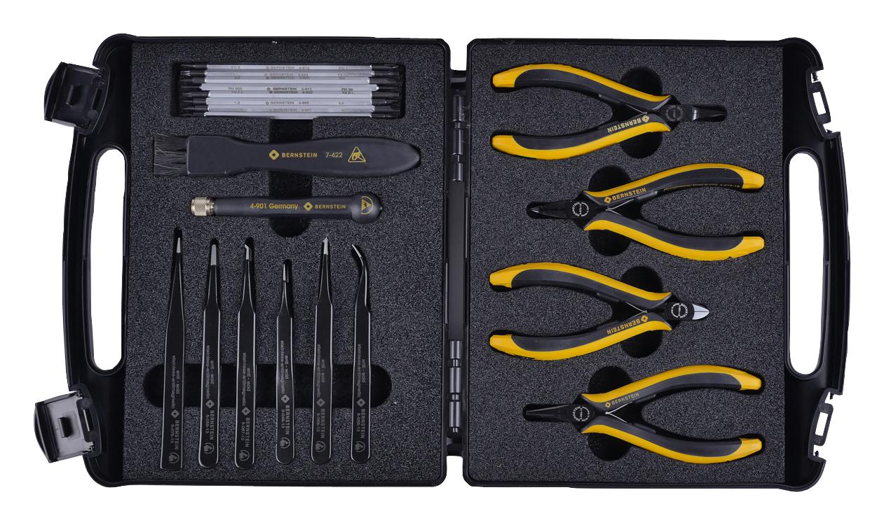 2230 ESD TOOL SET ELITE, 20 TOOLS BERNSTEIN WERKZEUGFABRIK